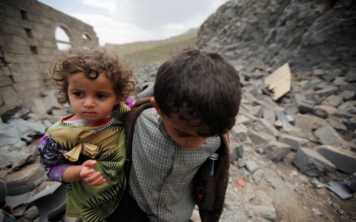 Δέκα παιδιά θύματα της αεροπορικής επιδρομής στην Υεμένη