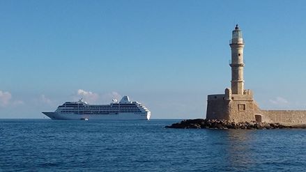 Στο Ενετικό Λιμάνι το πολυτελές κρουαζιερόπλοιο Oceania Cruises