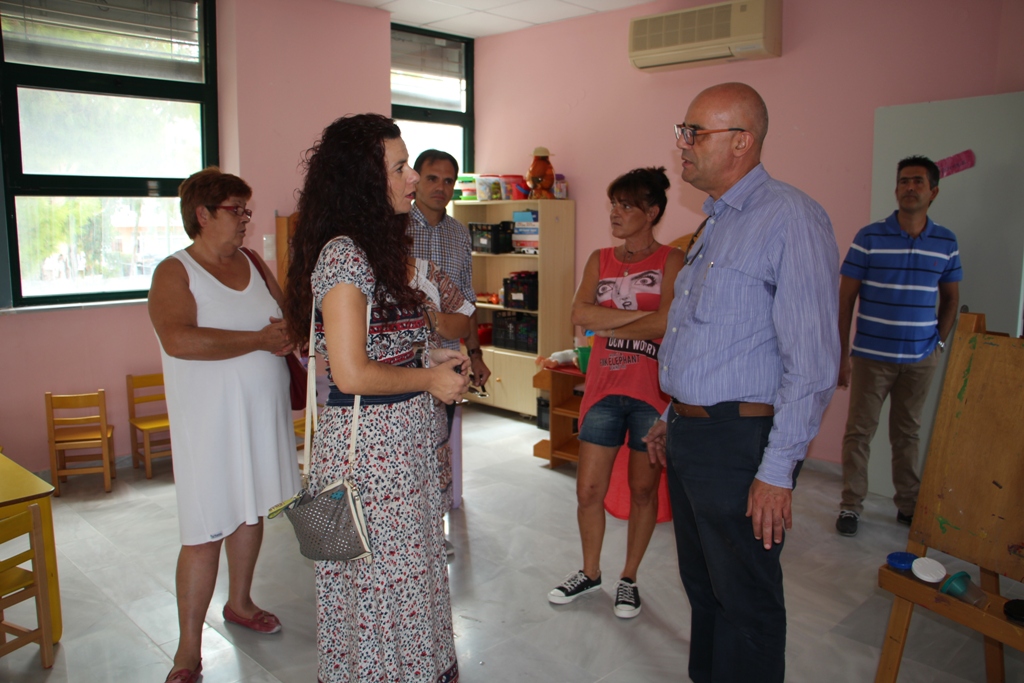 Τους παιδικούς σταθμούς σε Λενταριανά και Πυθάρι επισκέφθηκε ο Βάμβουκας
