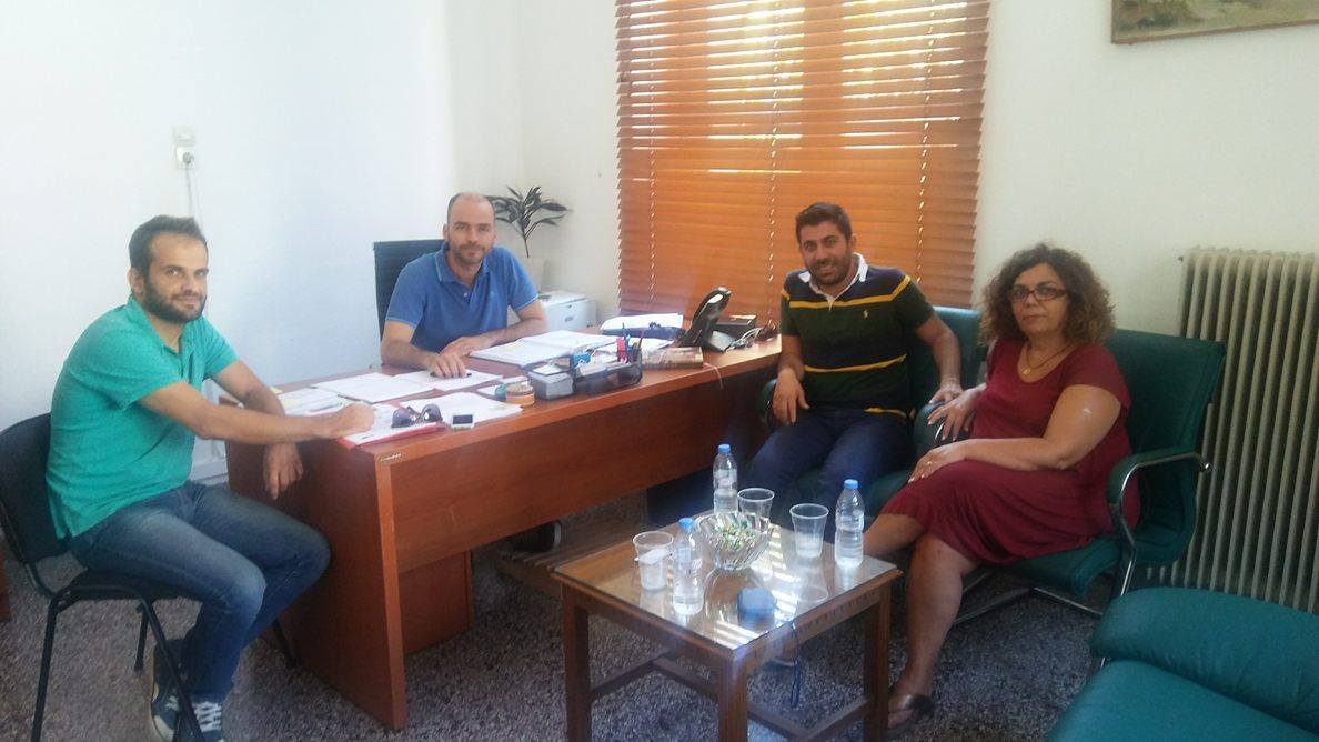 Συνάντηση του Αντιδημάρχου Παιδείας με τον Σύλλογο “Δ.Θεοτοκόπουλος”