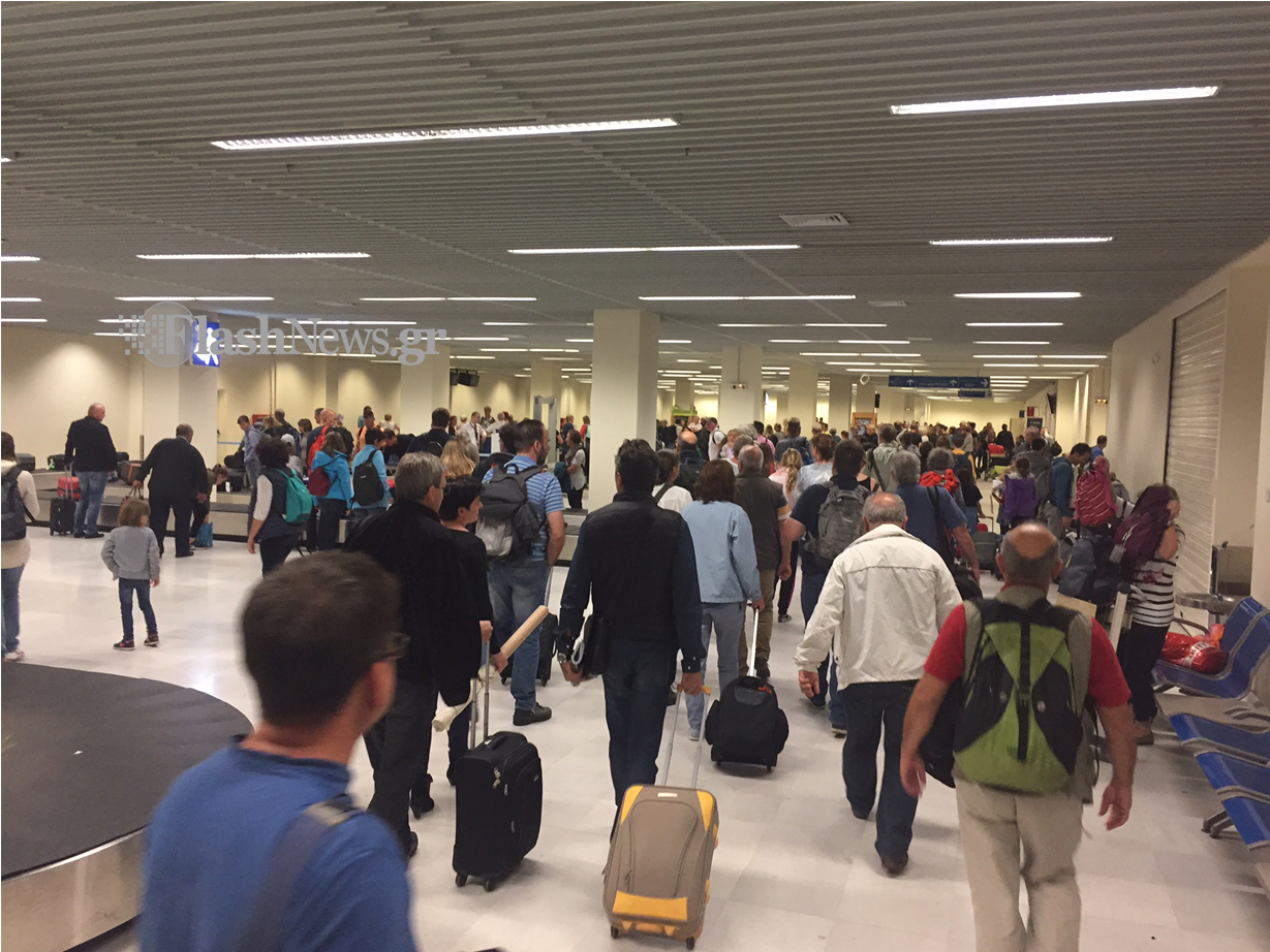 Μεσα Οκτώβριου και γινεται χαμός στο αεροδρόμιο Χανίων (φωτό)