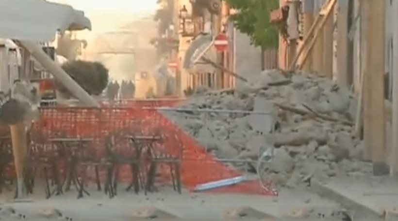 Ισχυρότατος σεισμός 6,5 Ρίχτερ “χτύπησε” την κεντρική Ιταλία