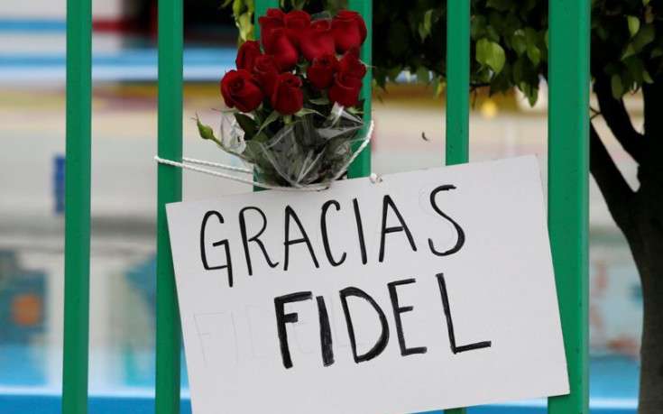 Η Λατινική Αμερική αποχαιρετά τον Φιντέλ Κάστρο