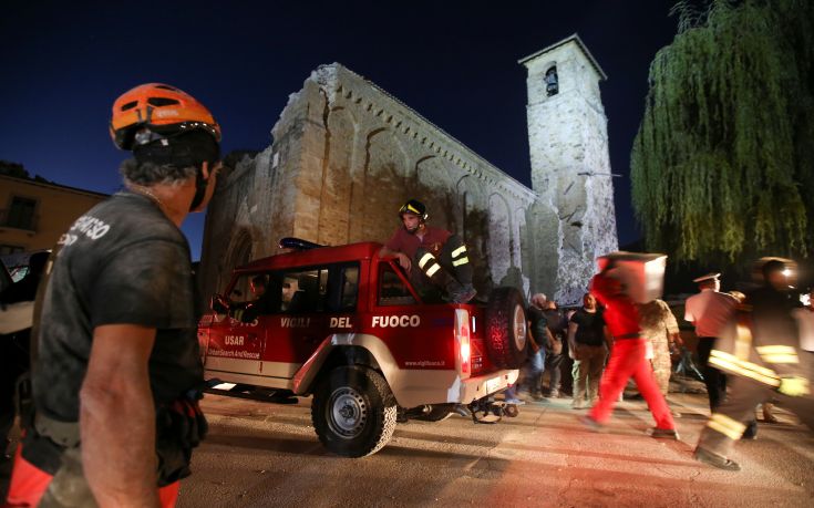 Νέος ισχυρός σεισμός ταρακούνησε την κεντρική Ιταλία
