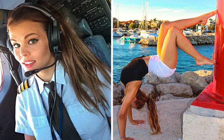 Σέξι πιλότος «γκρεμίζει» το Instagram