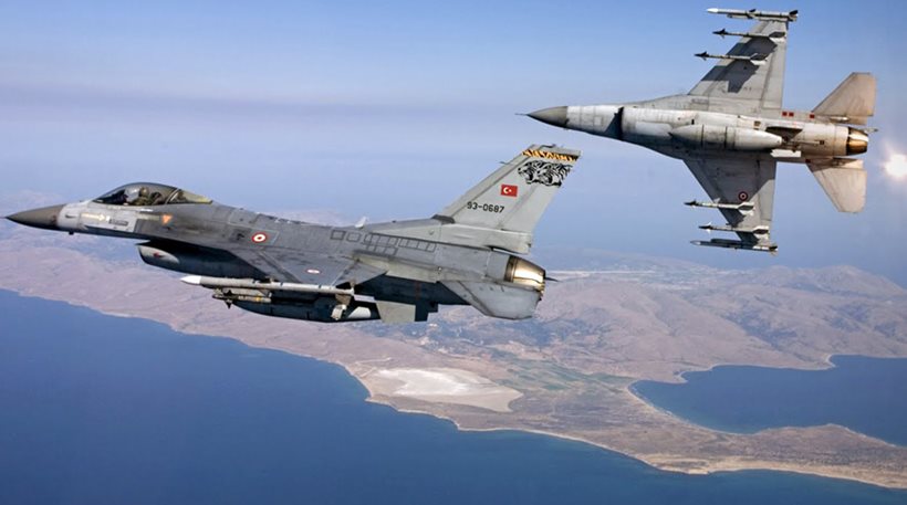 Διπλή, σκληρή, αερομαχία ελληνικών με τουρκικά F-16