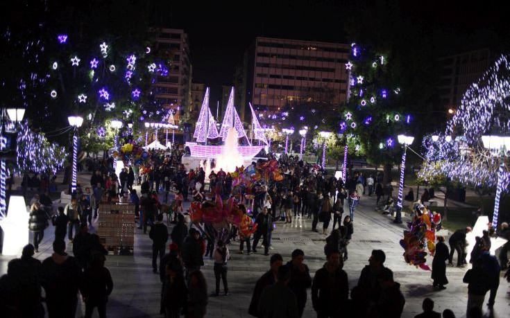 Σήμερα η φωταγώγηση της Αθήνας για τα Χριστούγεννα