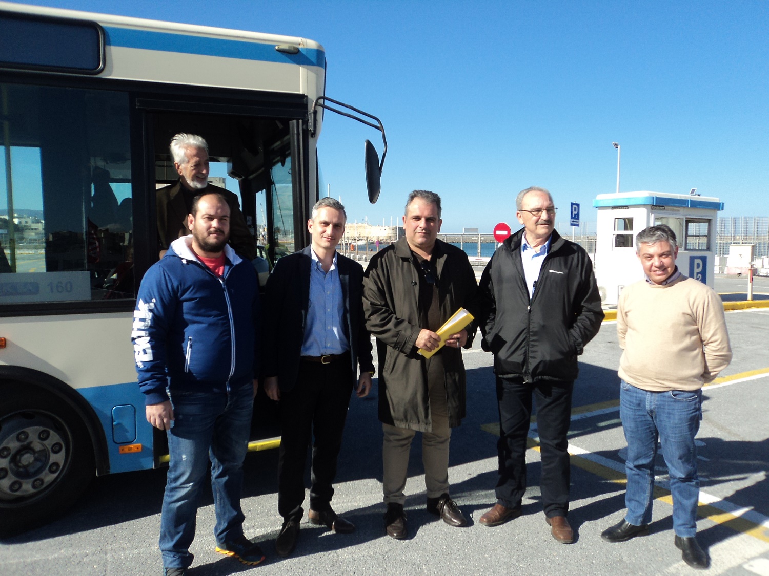 Διαδρομές για mini bus εντός των τειχών δοκιμάστηκαν σήμερα στο Ηράκλειο