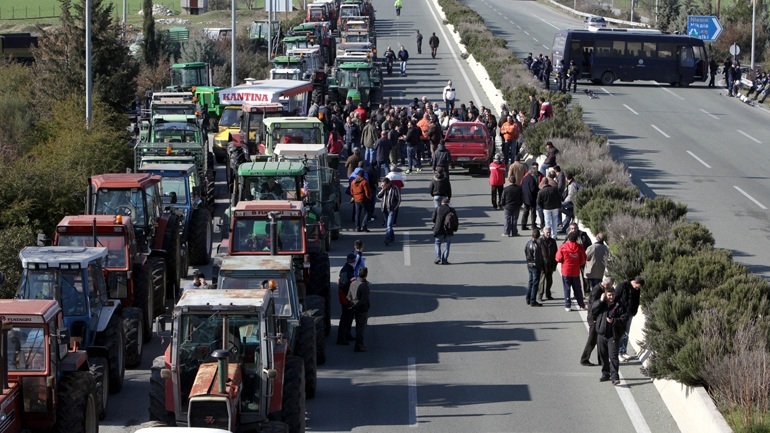 Σήμερα το συλλαλητήριο συμπαράστασης στους αγρότες