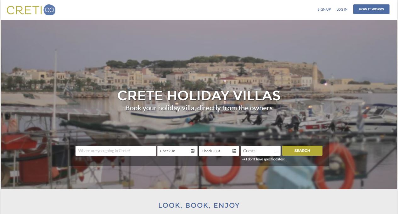 Και όμως υπάρχει ακόμα επιχειρηματικότητα – Η Κρήτη έχει το δικό της Airbnb