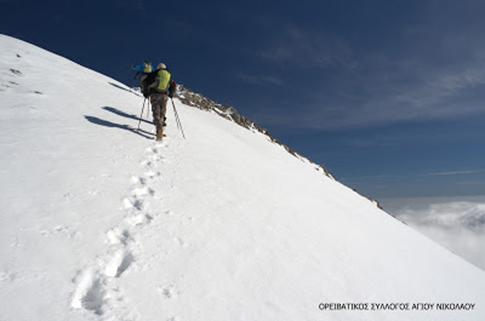 Πεζοπορία στα χιόνια ετοιμάζει ο Ορειβατικός Σύλλογος Αγίου Νικολάου