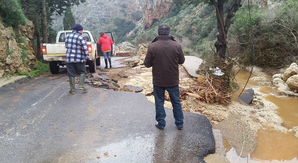 Αιτήσεις για τις ζημιές απο τις πλημμύρες στον Δήμο Πλατανιά