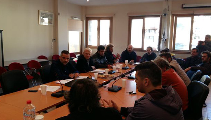 Συνάντηση Θραψανιώτη με τους Αγροτικούς Συλλόγους στο Οροπέδιο Λασιθίου