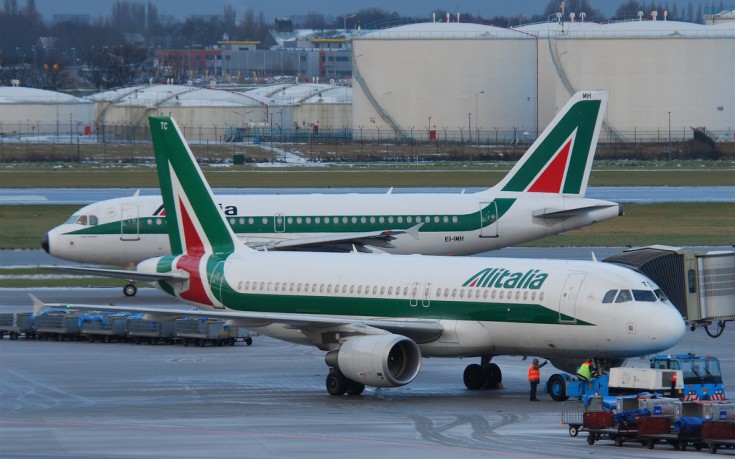 Ακυρώθηκε το 60% των πτήσεων της Alitalia λόγω απεργίας