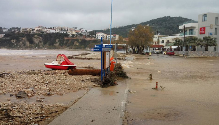 Δ. Αποκορώνου: Πάνω απο 3 εκατ. ευρώ το κόστος των ζημιών απο τις πλημμύρες