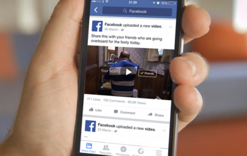 Το Facebook ξεκινά την τοποθέτηση διαφημίσεων στα video