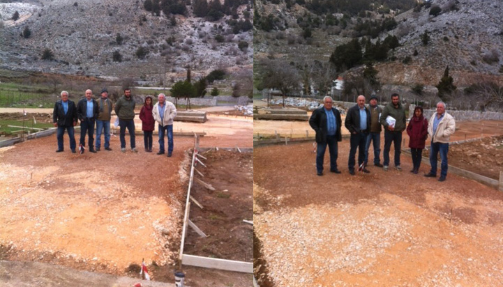 Στο έργο ανάπλασης της Ίμπρου βρέθηκε κλιμάκιο του δήμου Σφακίων