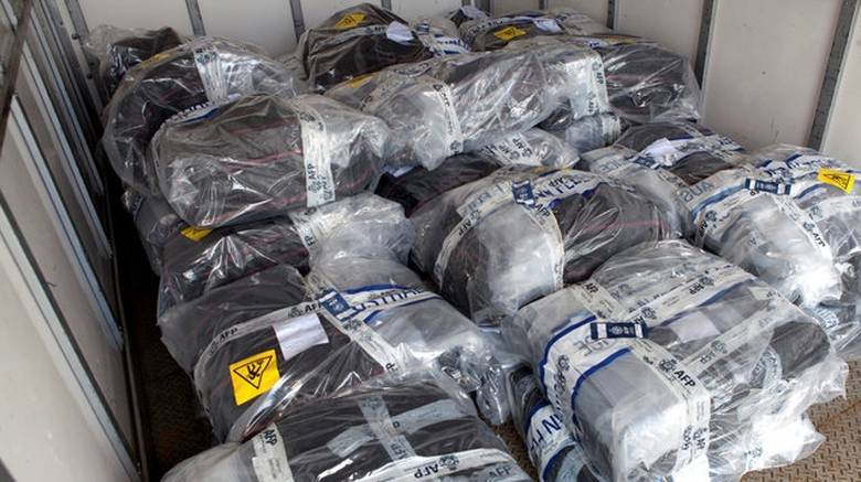 Οι αρχές της Κολομβίας κατέσχεσαν τεράστια ποσότητα κοκαΐνης για τις ΗΠΑ