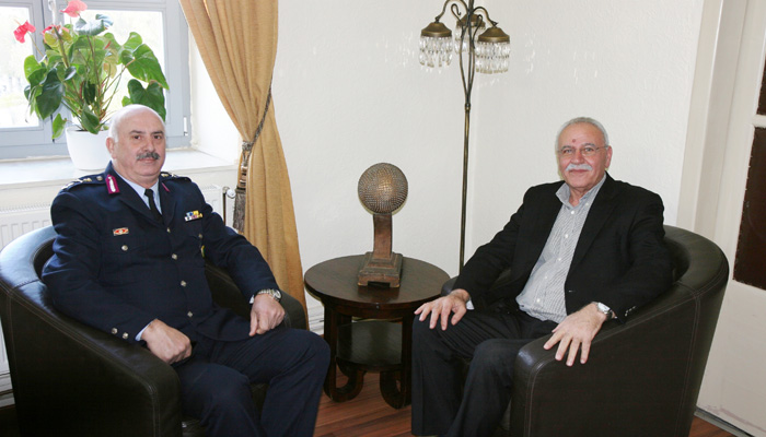 Η πρώτη επίσκεψη του νέου Γενικού Αστυνομικού Διευθυντή Κρήτης