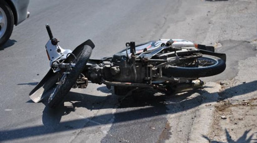 Τροχαίο ατύχημα με δίκυκλο στις Βουκολιές