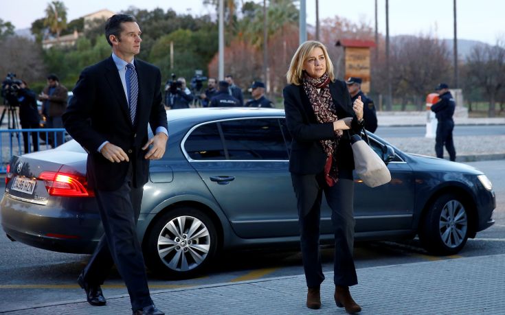 Πρόστιμο στην πριγκίπισσα της Ισπανίας για συνέργεια σε φορολογική απάτη
