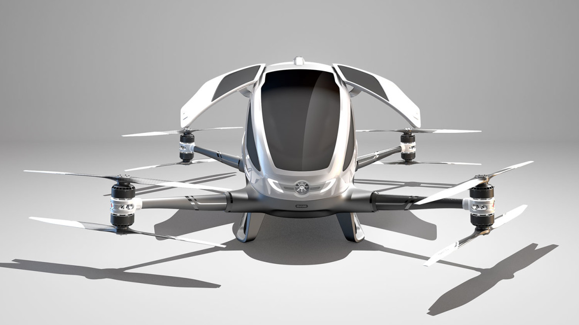Άδεια κυκλοφορίας σε ρομποτικά «ιπτάμενα ταξί» θα δώσει το Ντουμπάι
