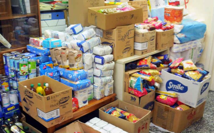 Κίσσαμο: : Διανομή τροφίμων για τους ωφελούμενους των ΤΕΒΑ