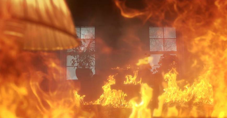 Ολοσχερώς κάηκε διαμέρισμα στο Ηράκλειο