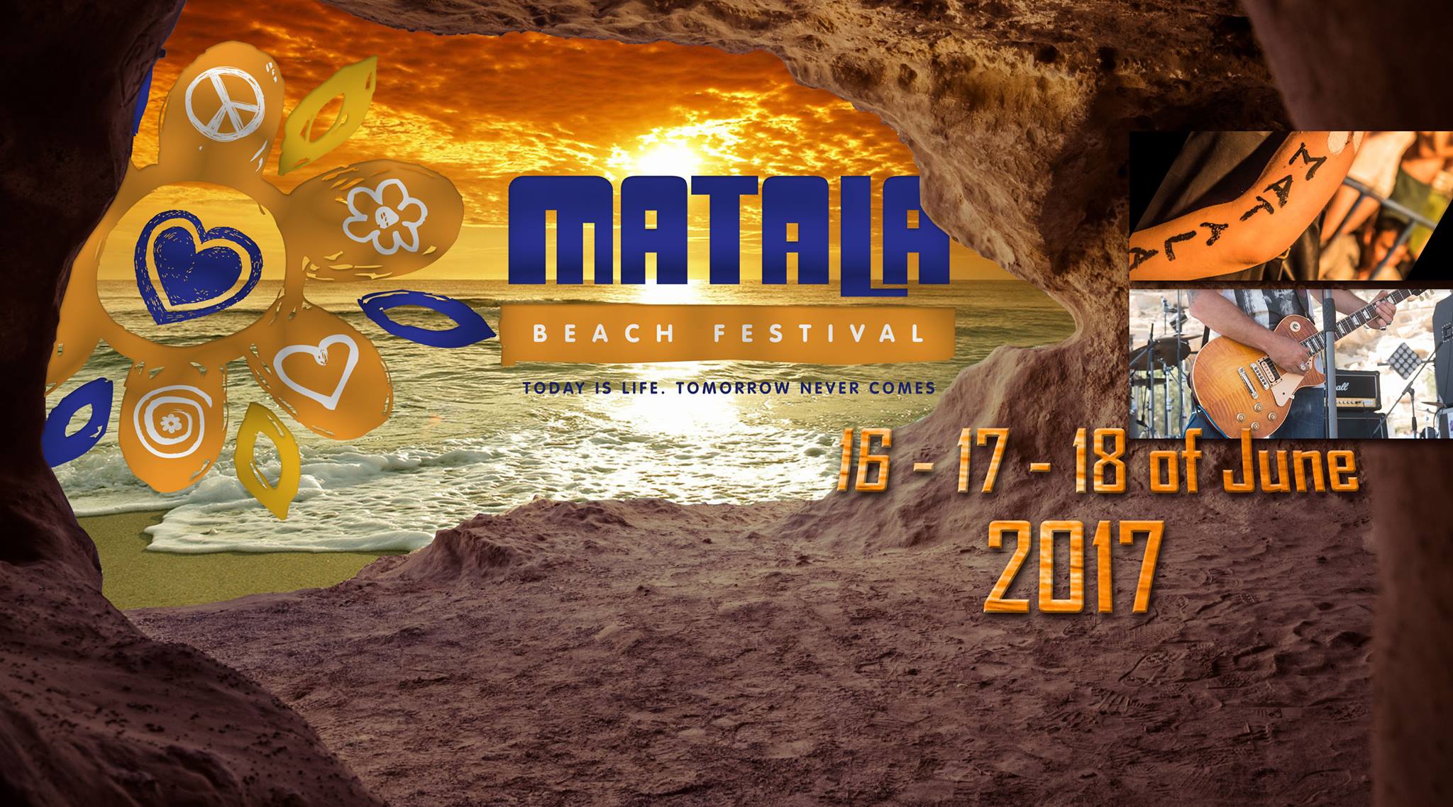 Στις 16-17-18 Ιουνίου το Matala Beach Festival 2017!