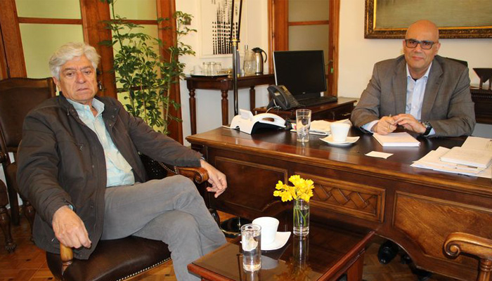 Συνάντηση Δημάρχου Χανίων με τον Πρόεδρο της ΠΑΕ Πλατανιά