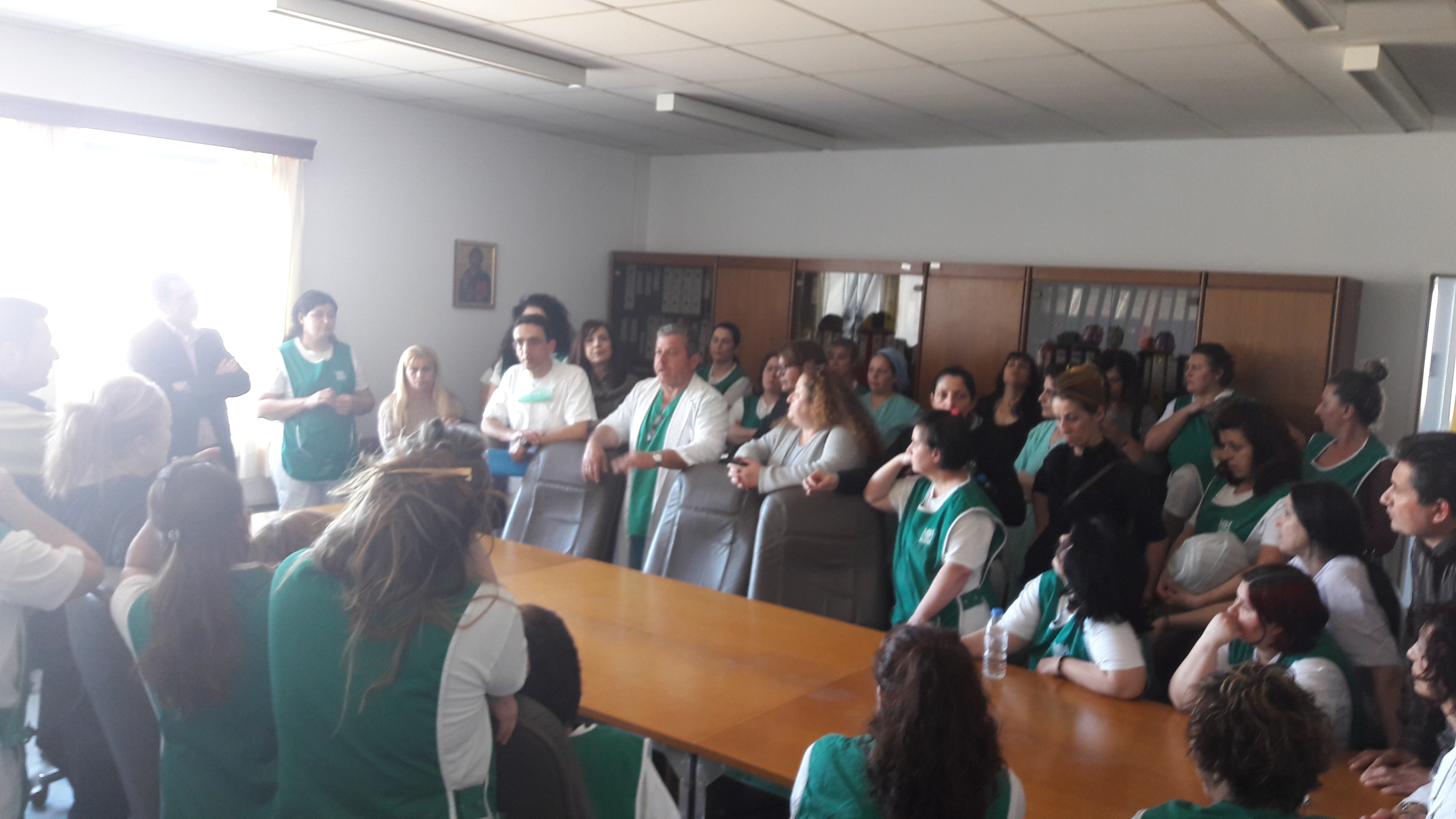 ΠΑΓΝΗ: Σύσκεψη για τη νέα σύμβαση των εργαζομένων σε καθαριότητα και σίτιση