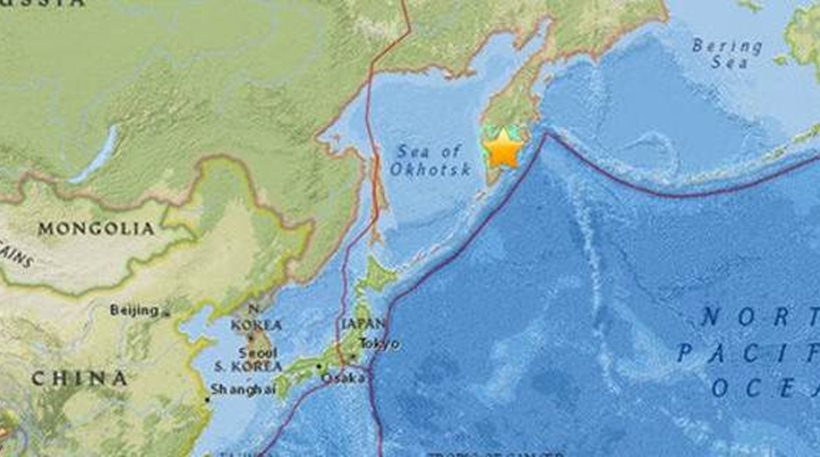 Ρωσία: Ισχυρός σεισμός 6,9 Ρίχτερ στη Βερίγγειο θάλασσα