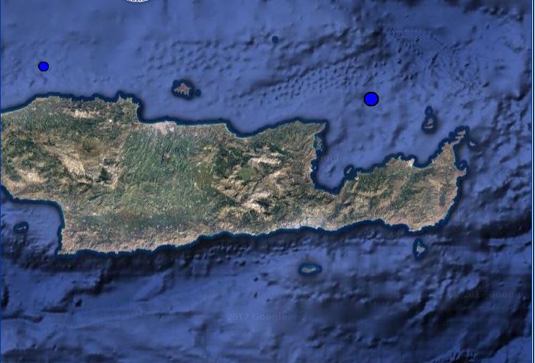 Σεισμός 4,8 Ρίχτερ προκάλεσε ανησυχία στην Κρήτη