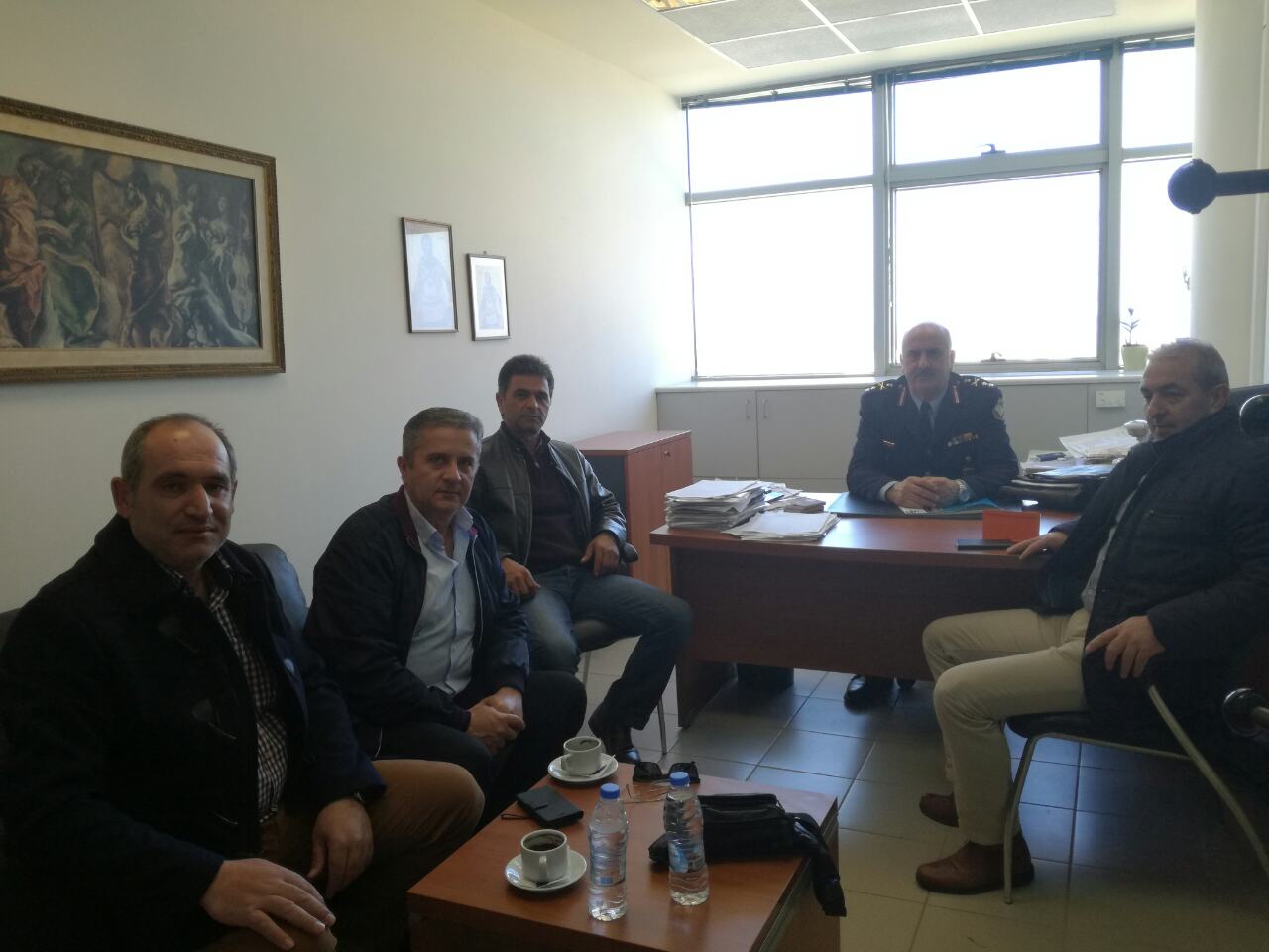 Συνάντηση Βαρδάκη με τον Γενικό Περιφερειακό Αστυνομικό Διευθυντή Κρήτης