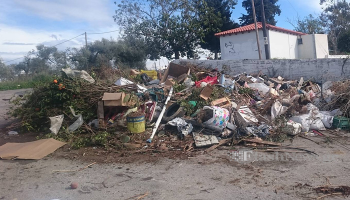 Νεκροταφείο….σκουπιδιών στα Χανιά (φωτο)