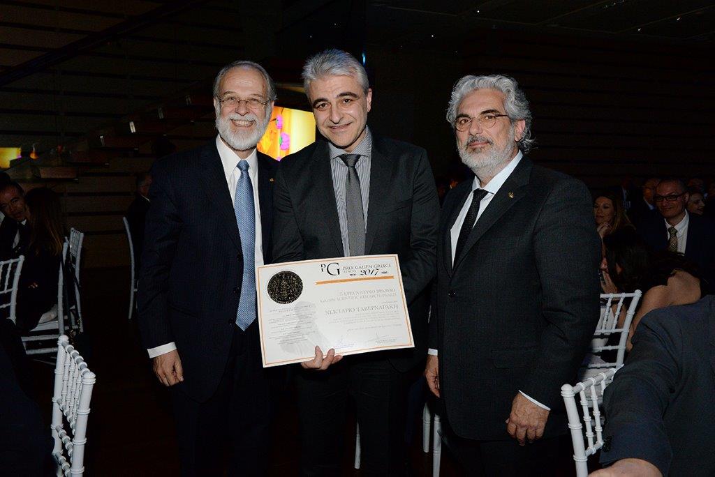 Στον πρόεδρο του ΙΤΕ το Ερευνητικό Βραβείο Galien Scientific Research Award