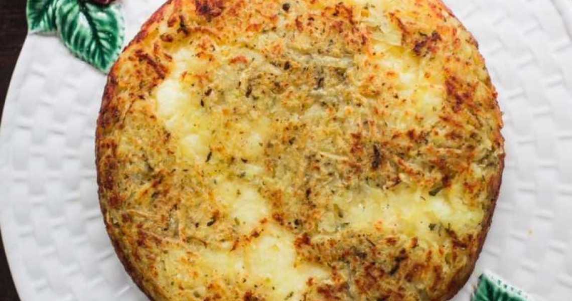 Η πιο εύκολη πατατο-πίτα με μανιτάρια και τυρί