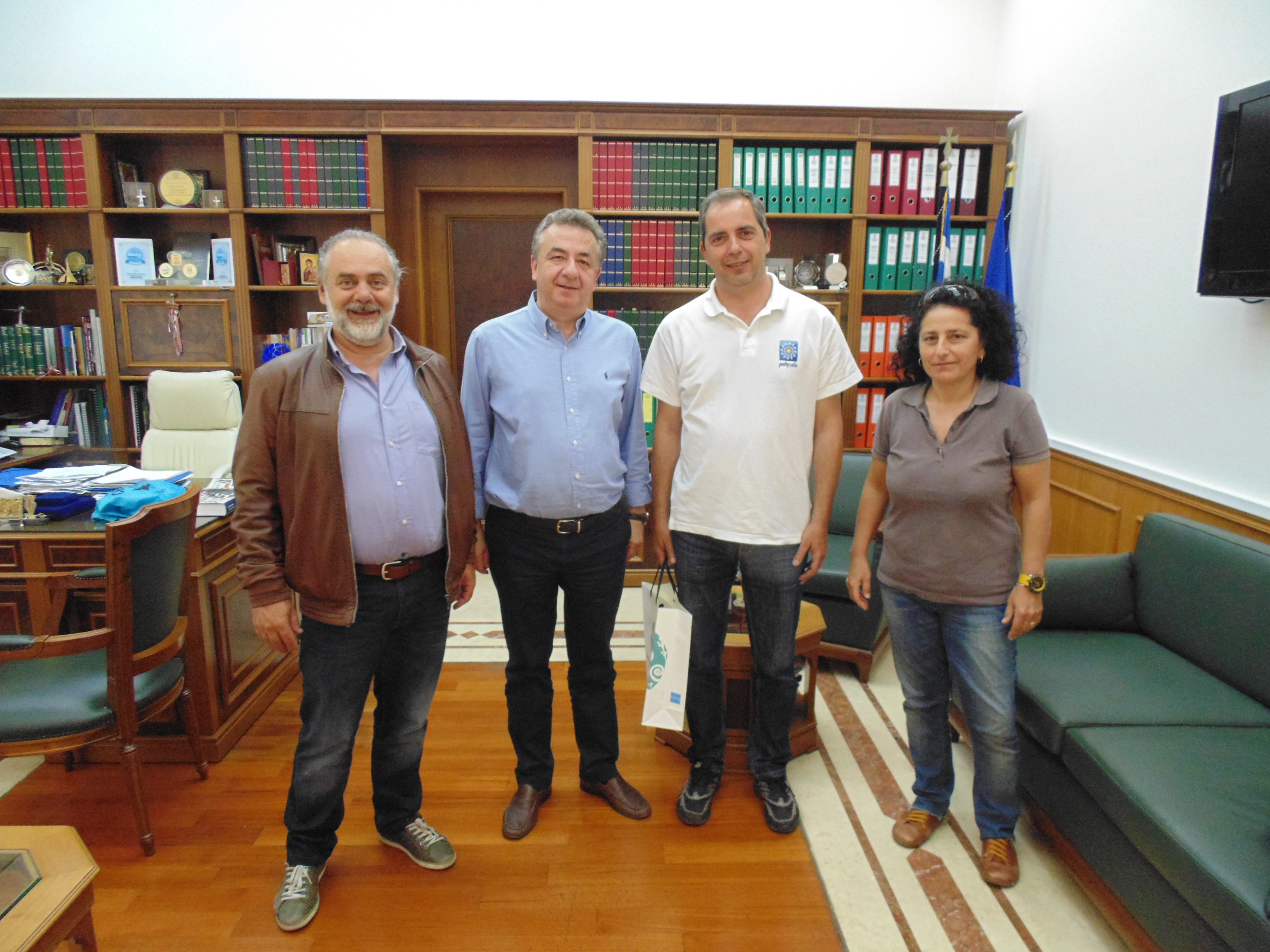 Συνάντηση στην Περιφέρεια για την 1η Μαθητιάδα Αθλητισμού στην Κρήτη