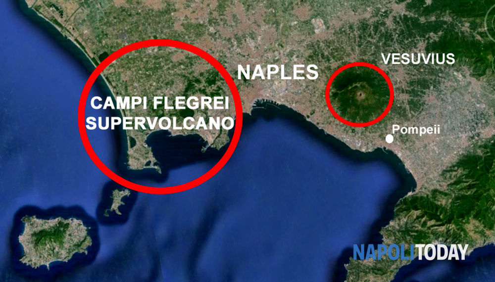 Προειδοποίηση για αυξημένο κίνδυνο έκρηξης υπερηφαιστείου στην Ιταλία