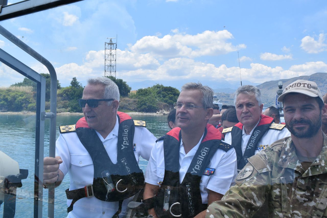 Η επίσκεψη του Ανώτατου Διοικητή του ΝΑΤΟ στα Χανιά