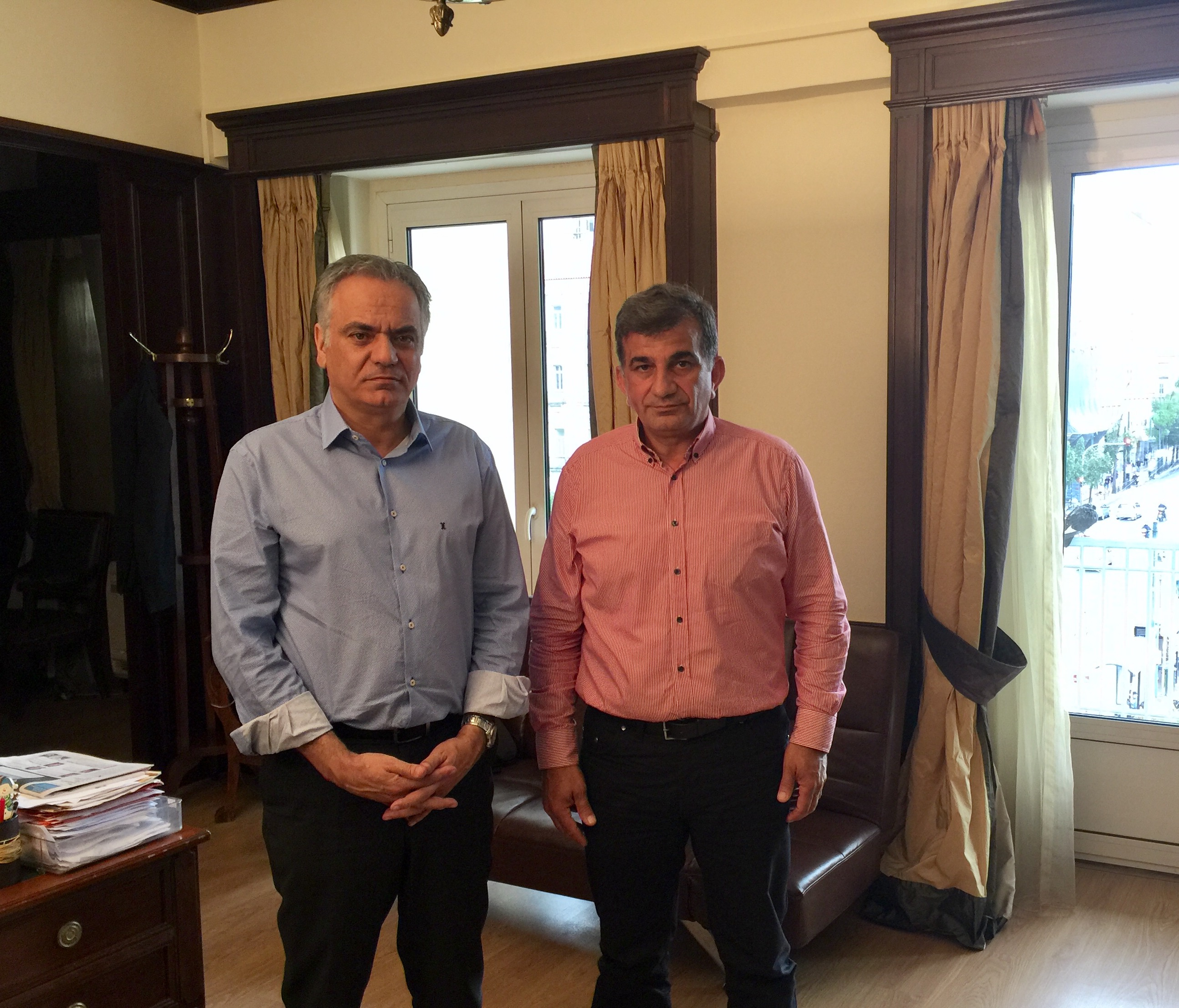 Με τον Υπουργό Εσωτερικών συναντήθηκε ο δήμαρχος Αμαρίου