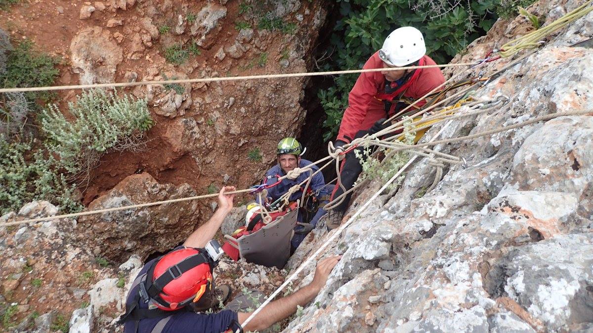 Άσκηση σπηλαιοδιάσωσης το τριήμερο της Πρωτομαγιάς στα Χανιά