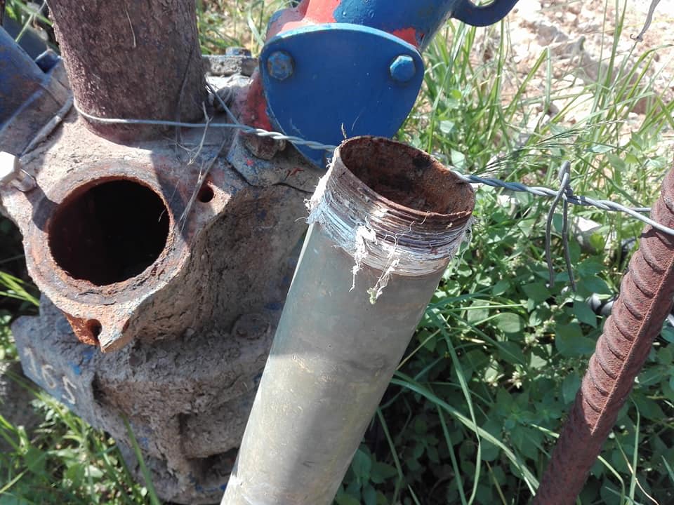 Χωρίς νερό άρδευσης περιοχή στα Χανιά μετά από τροχαίο