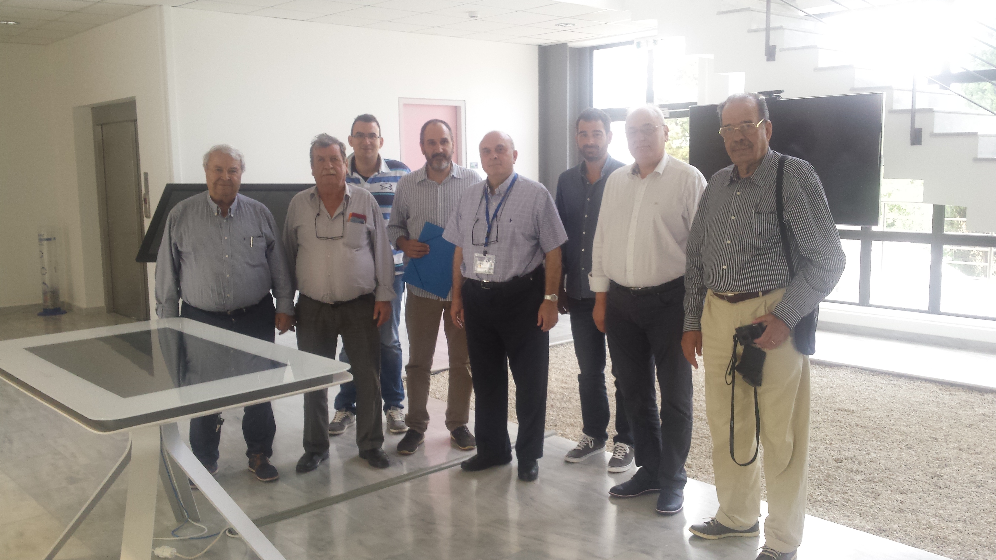 ΙΤΕ:Επίσκεψη του Δήμαρχου Βιάννου και της Διοίκησης Μουσείου Ολοκαυτώματος