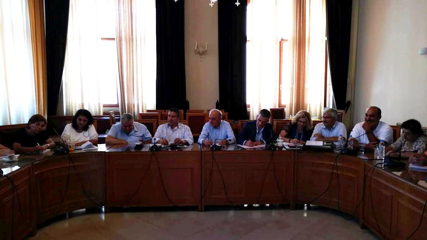 Συνάντηση Δημάρχου Ηρακλείου με τους προέδρους των τοπικών κοινοτήτων