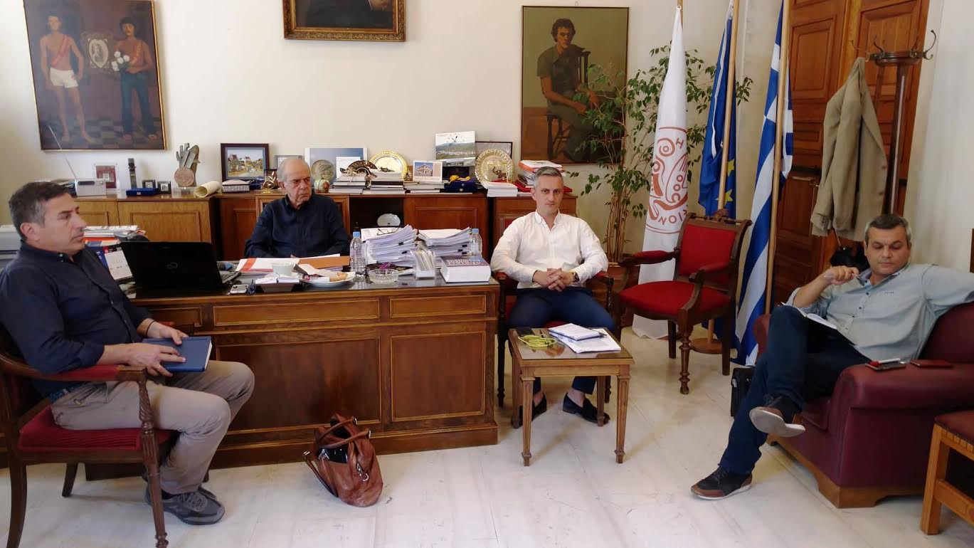 Συνάντηση Δημάρχου Ηρακλείου με τους προέδρους των δημοτικών κοινοτήτων