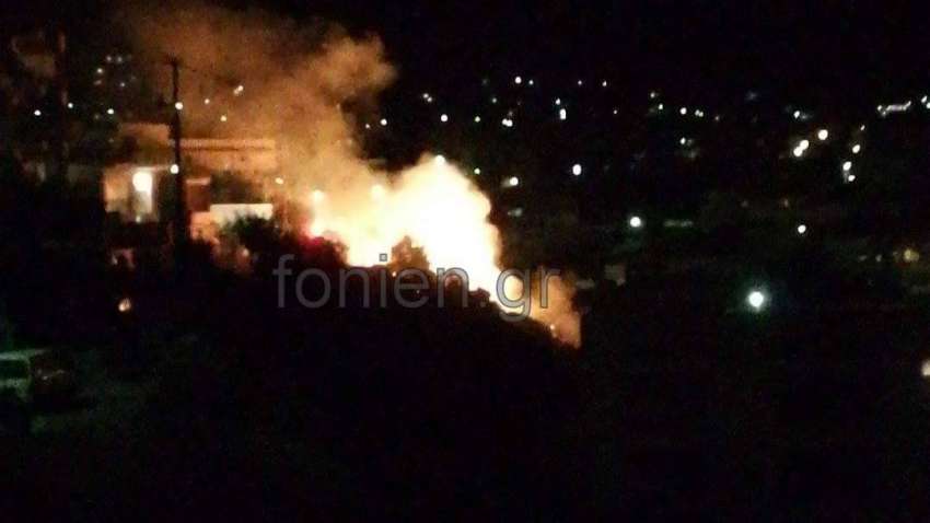 Λαχτάρισαν κάτοικοι από μικρή φωτιά στο Αμμούδι Λασιθίου- Από τι προκλήθηκε