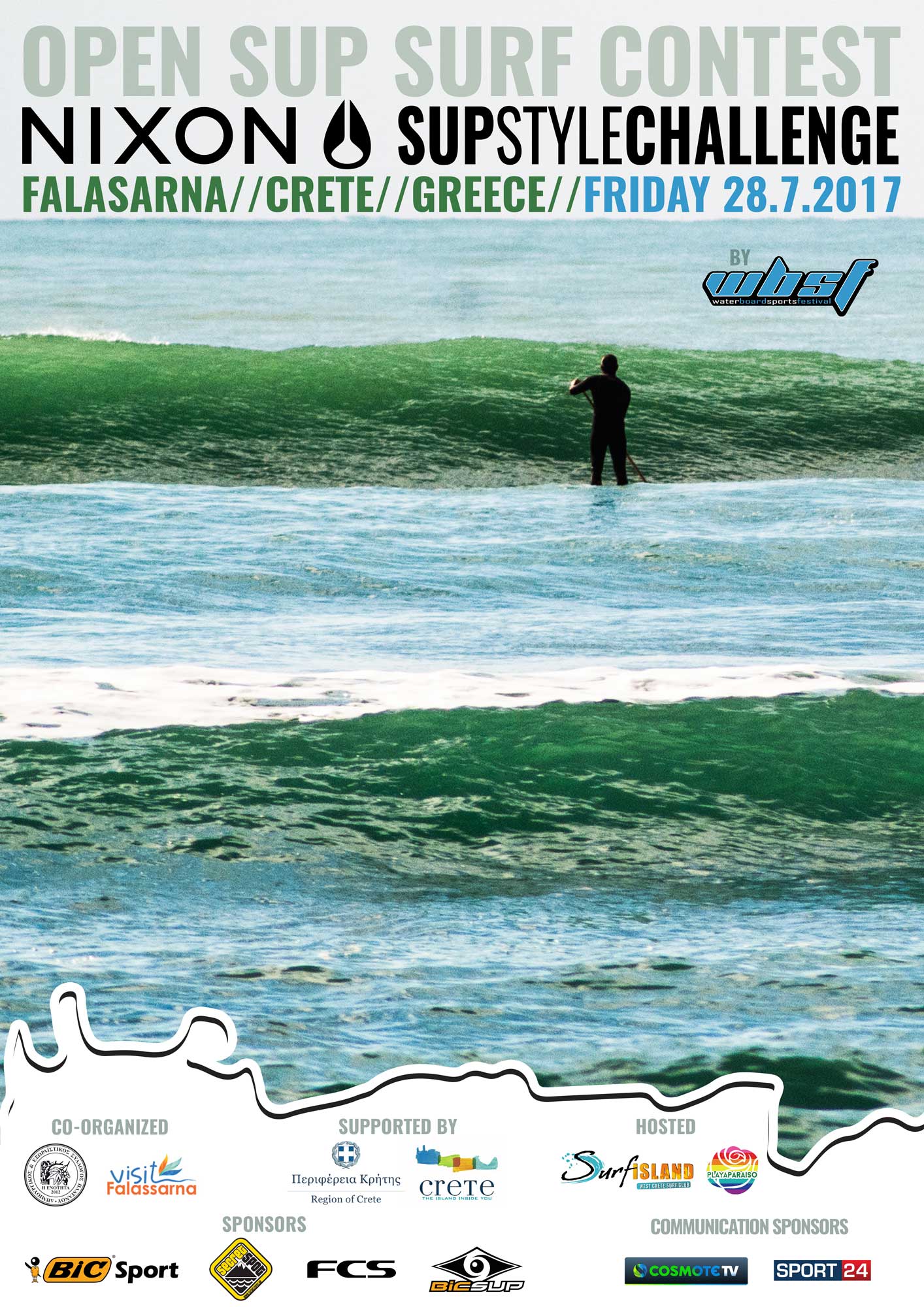 Αρχίζουν αύριο οι αγώνες Sup Surf στα Φαλάσαρνα