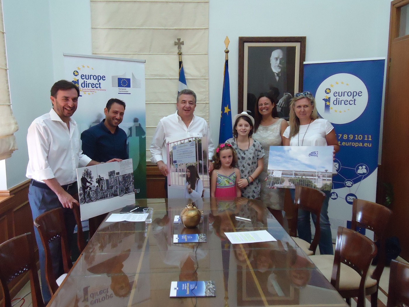 Βραβεύτηκαν όσοι διακρίθηκαν στον διαγωνισμό «Η Ευρώπη στην Κρήτη»