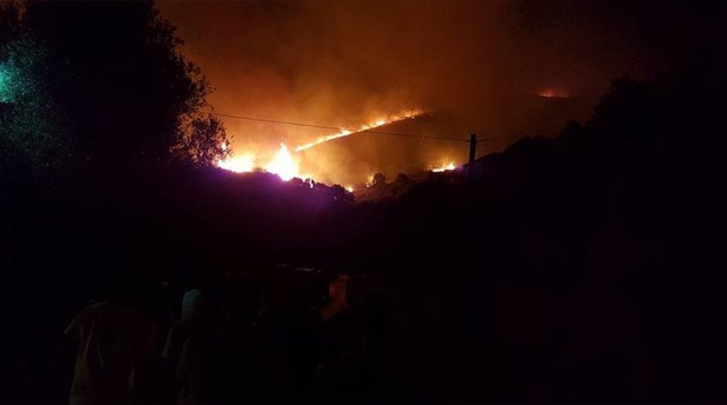 Μεγάλες φωτιές καίνε στην Κεφαλονιά – Δεν έχουν απειληθεί σπίτια (βίντεο)